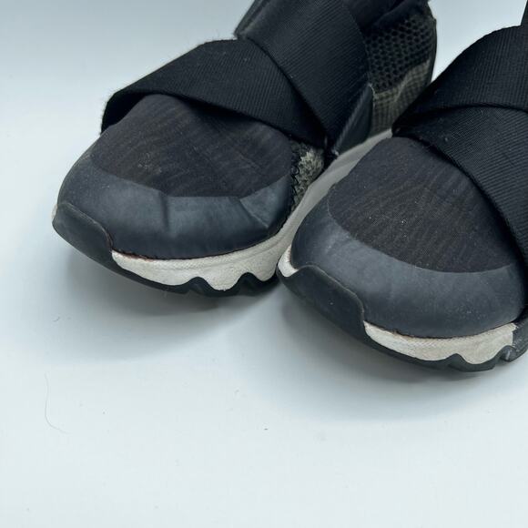 Sorel Kinetic Alpine Black Sneakers Size 7 - Picture 3 of 10